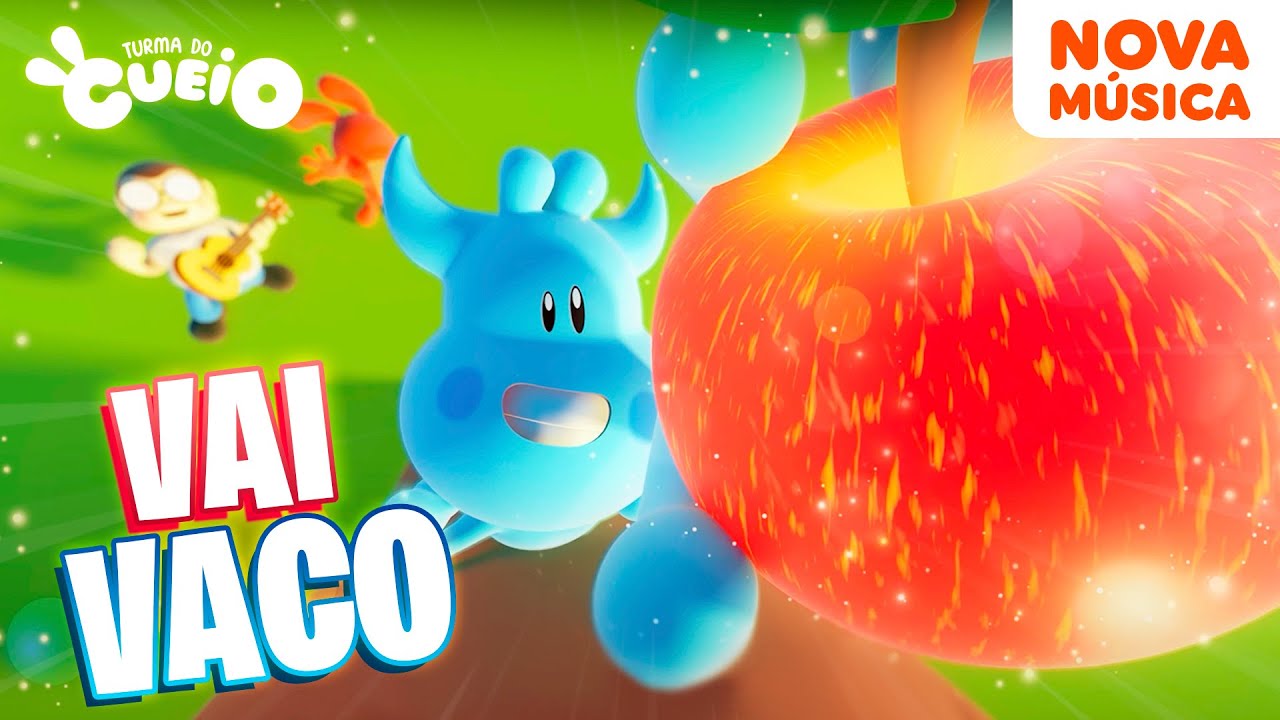 VAI VACO - Clipe de M&uacute;sica Oficial em Desenho Animado