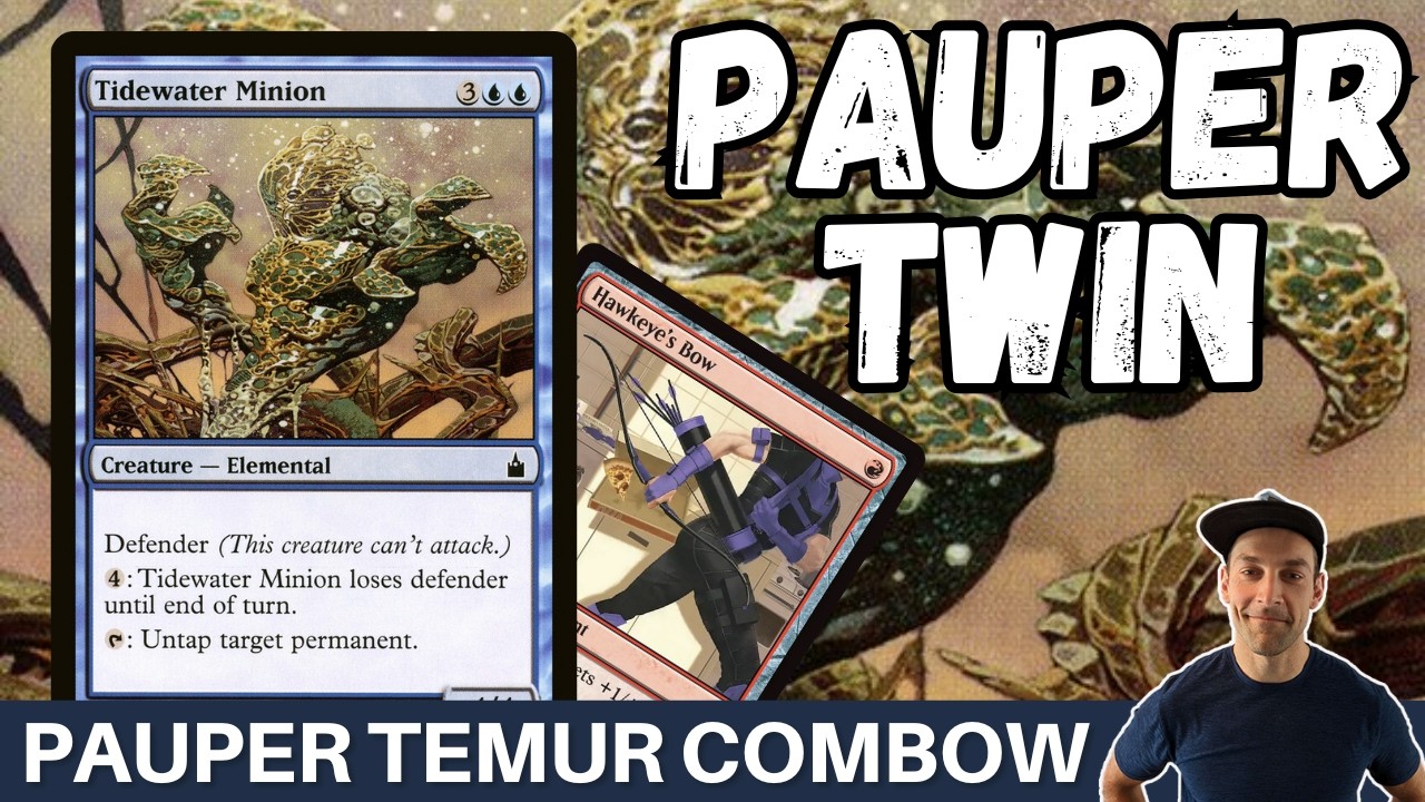 ONE TWO PUNCH! This Pauper ComBOW deck looks to plays a control game and finishes them in one turn!