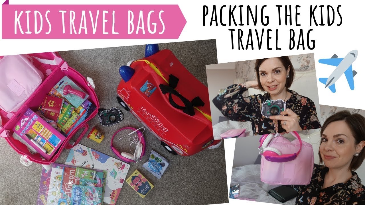 KIDS TRAVEL KIT / PLANE CARRY ON & BUSY BAG IDEAS / WHAT TO PACK FOR CHILDREN ON A LONG HAUL FLIGHT
