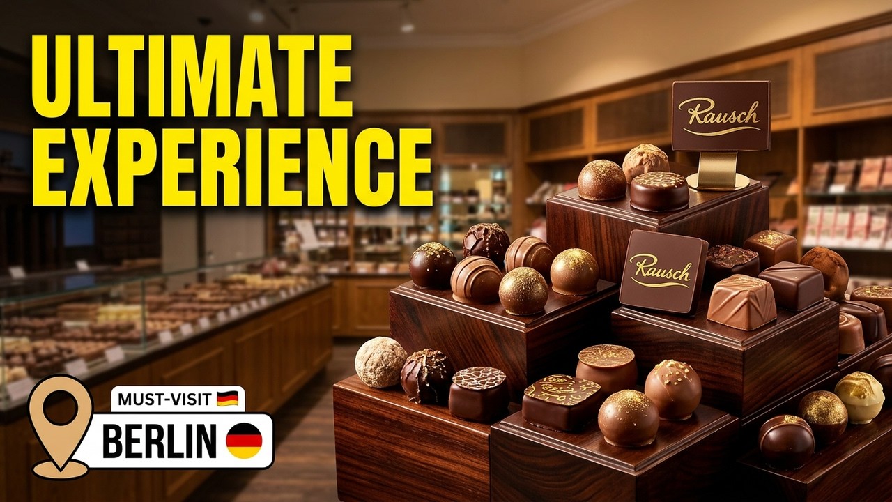 Rausch Chocolate House Unveiled | Berlin’s Ultimate Chocolate Experience 🍫 | Must-Visit Tour 2024