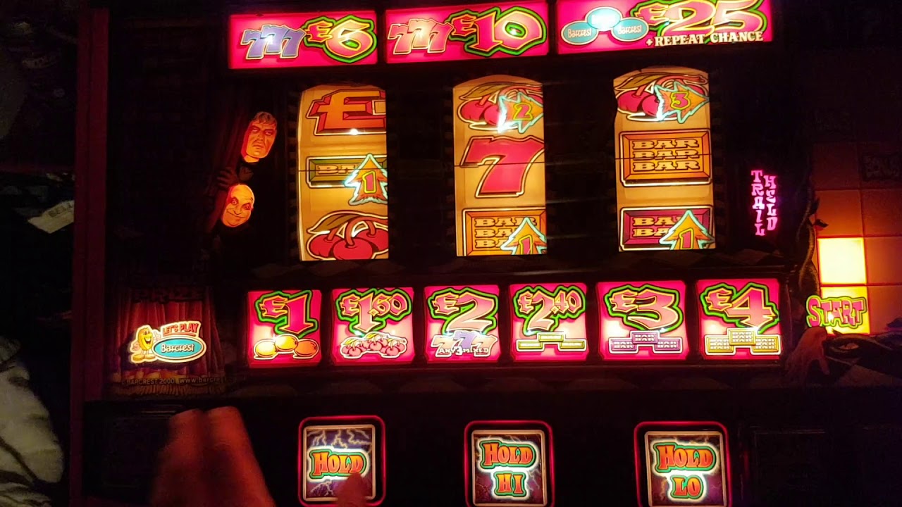 Volume full blast on my ADDAMS FAMILY fruit machine