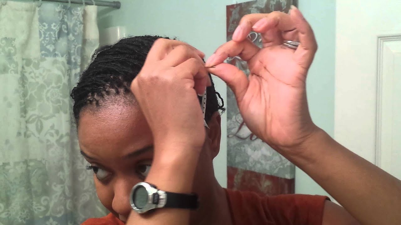 Micro Braidlocs #2- How to Interlock