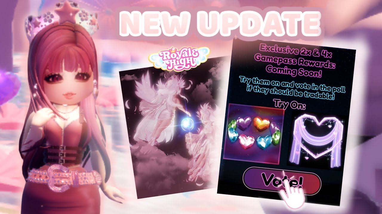 NEW UPDATE IN ROYALE HIGH 💕NEW SET IS OUT! // 2 NEW HALOS?💓Campus 4 NEW CLASS ❗ 