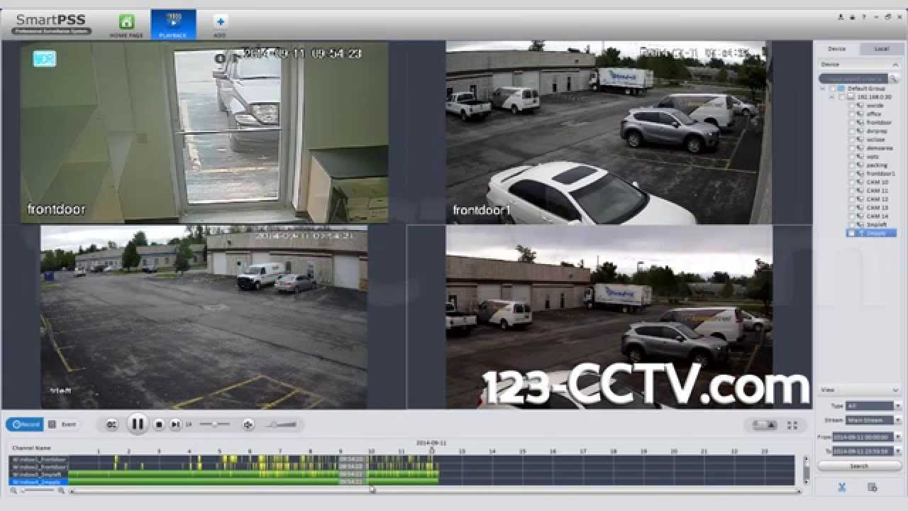 Smart PSS - How to download video from your DVR or NVR