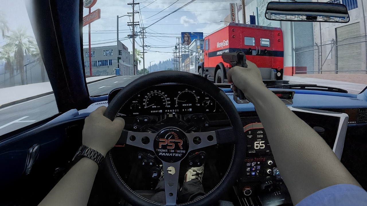 Chasing Down an Armoured Truck Full of Stolen Cash!! | BeamNG