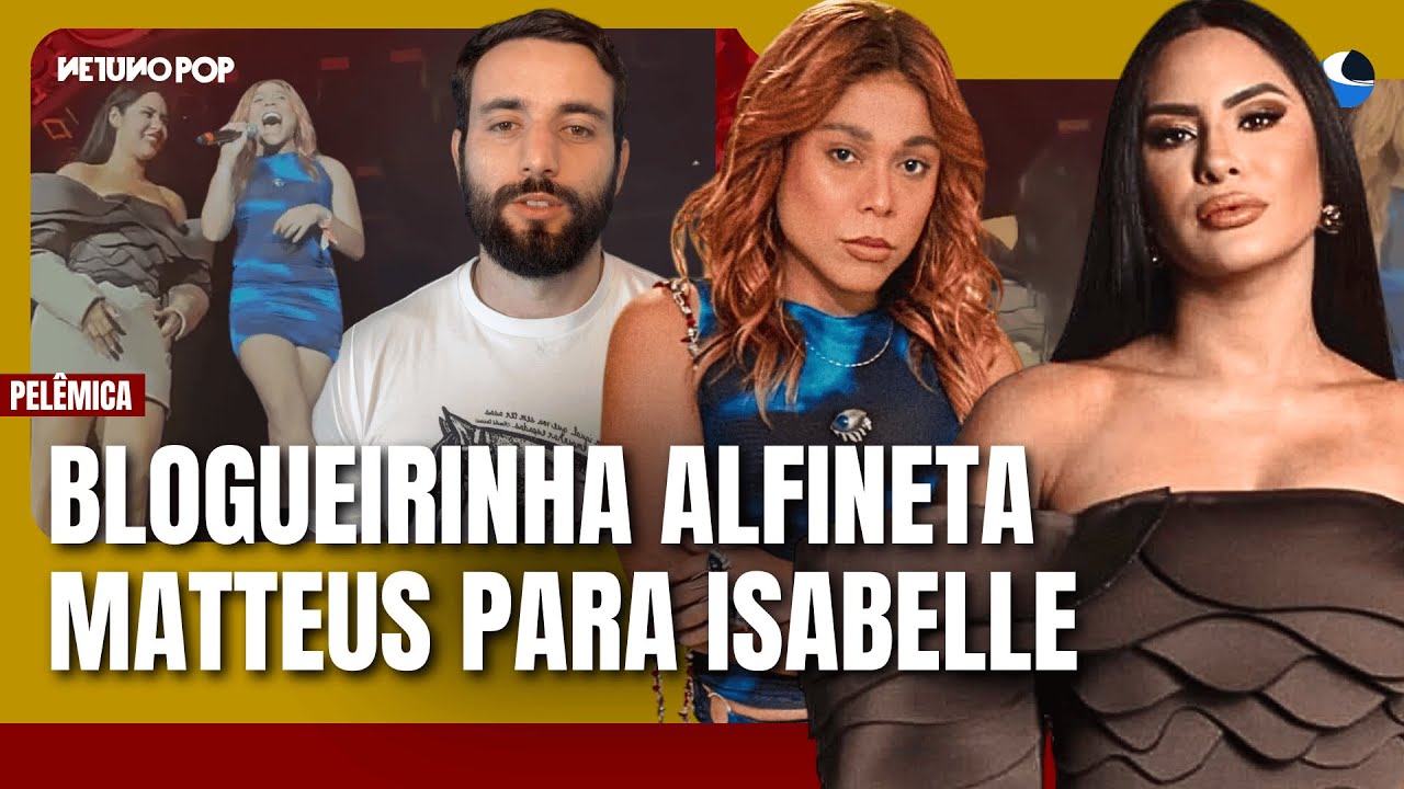 Um livramento? Blogueirinha alfineta Matteus em pergunta para Isabelle Nogueira no Festival da Cunhã
