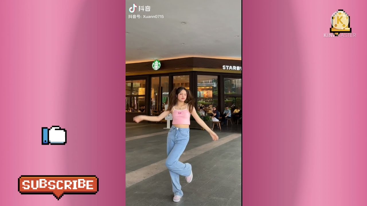 #2 (Douyin) ID : xuann0175 - cô gái với những điệu nhảy ở phố đi bộ