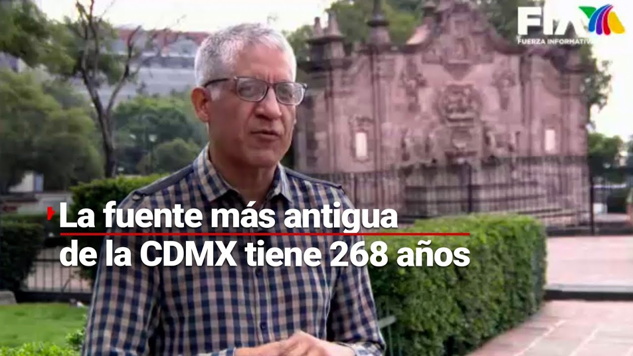 UNA JOYA QUE SE MUERE | Esta es la primera fuente que existi&oacute; en la CDMX