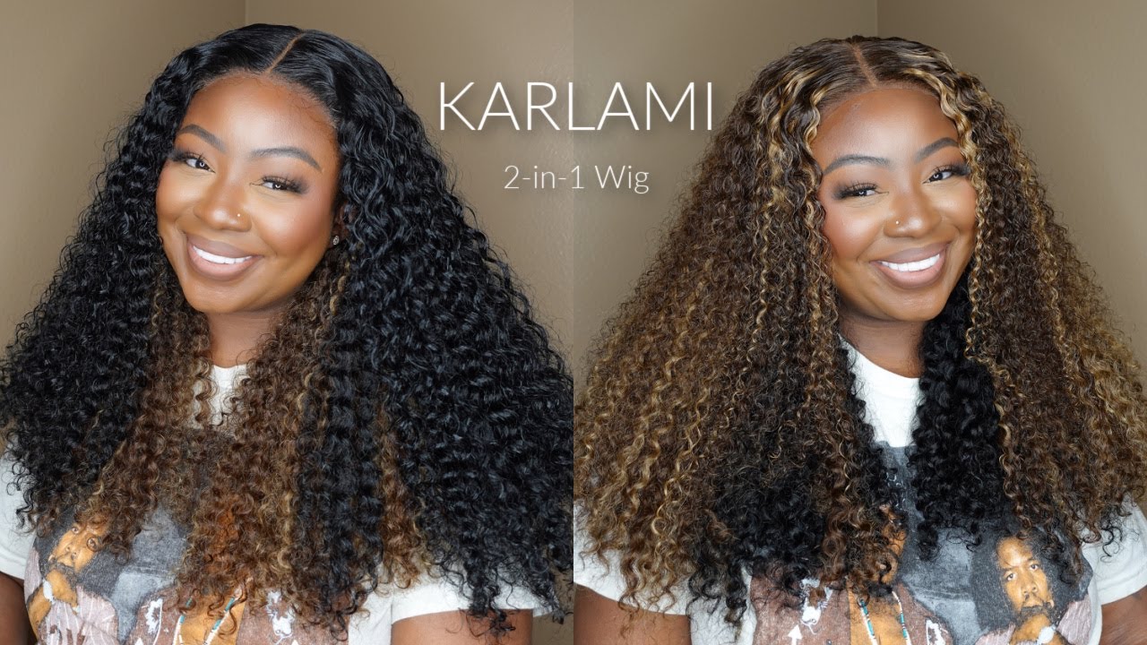 2-in-1 Flip and Go Wig | Step By Step Install | KARLAMI HAIR