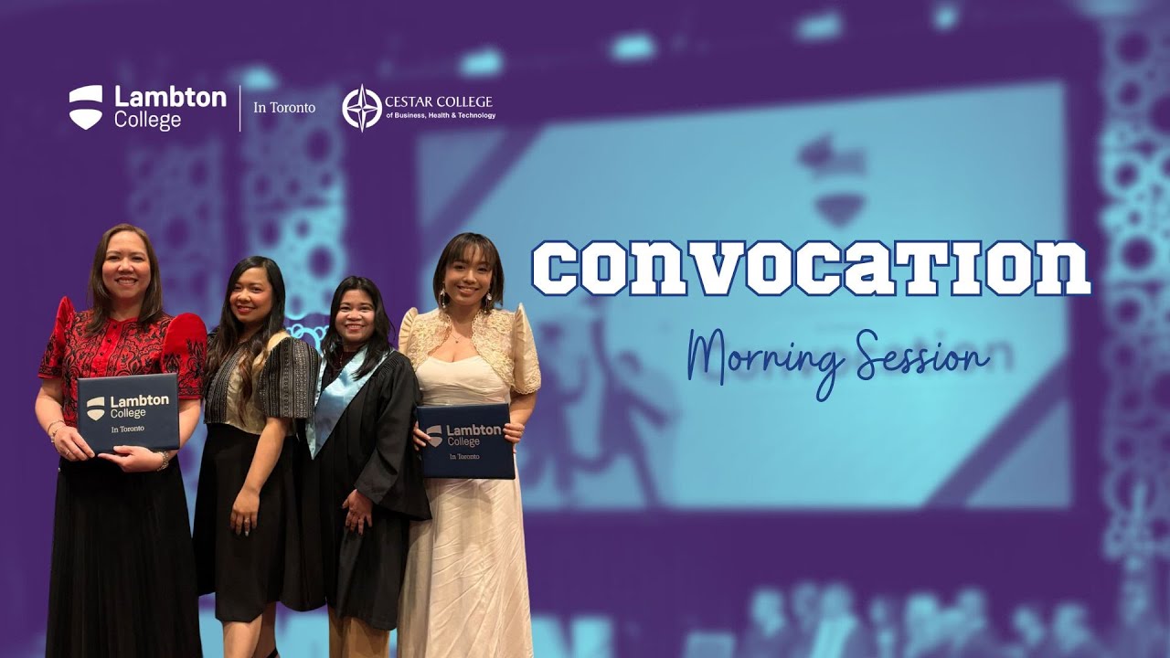 🎓Summer 2025 Full Morning Convocation-Lambton College in Toronto🎓