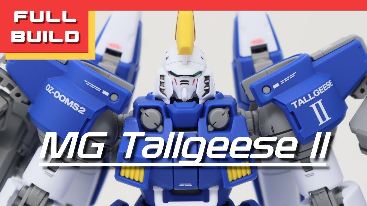 MG Tallgeese II | Time Lapsed FULL BUILD | Premium Bandai | Gunpla UNBOXING |