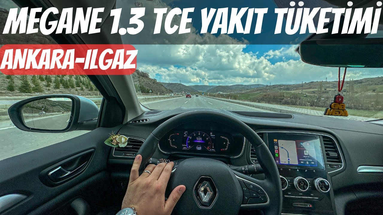 1.3 TCE MEGANE UZUN YOL YAKIT TÜKETİMİ | 1.3 TCE MEGANE VS 1.6 132 HP TOYOTA HANGİSİ AZ YAKTI ? |