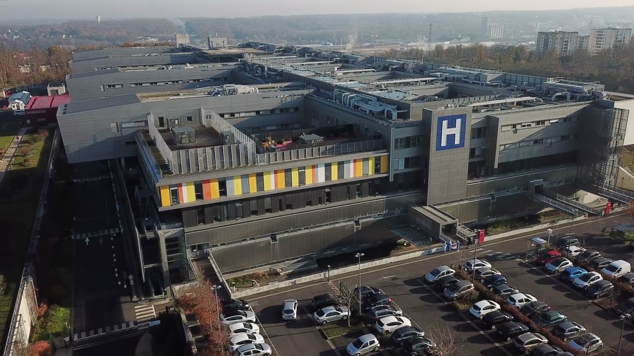 SURVOL HOPITAL SUD FRANCILIEN (CORBEIL-ESSONNES)