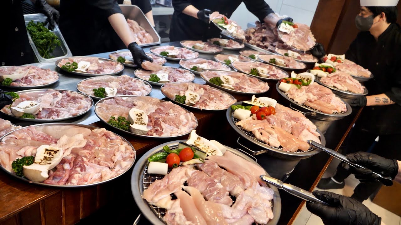 8평 매장 줄서서 먹는 닭구이? 직접 발골해서 만들어지는 12가지 닭구이 오마카세, 최초의 파닭치킨, 삼계탕, 닭볶음 까지 Best korean chicken