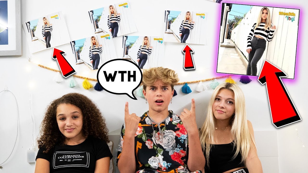 My Girlfriend Covered My Wall w/ PICTURES OF HERSELF... | Gavin Magnus ft. Coco Quinn