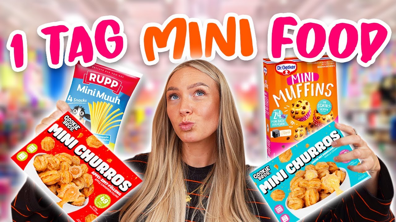 1 TAG nur MINI ESSEN 😍🫰| CARAMELLA