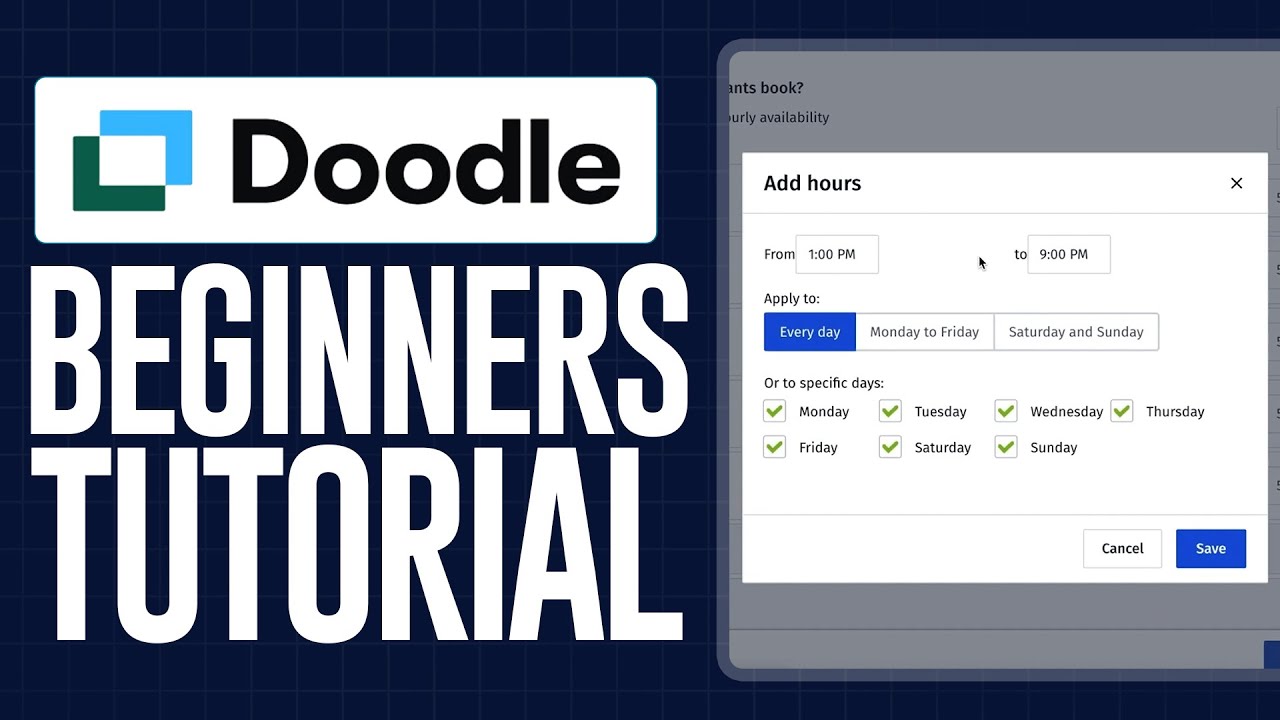 How To Use Doodle in 2026 | Tutorial for Beginners