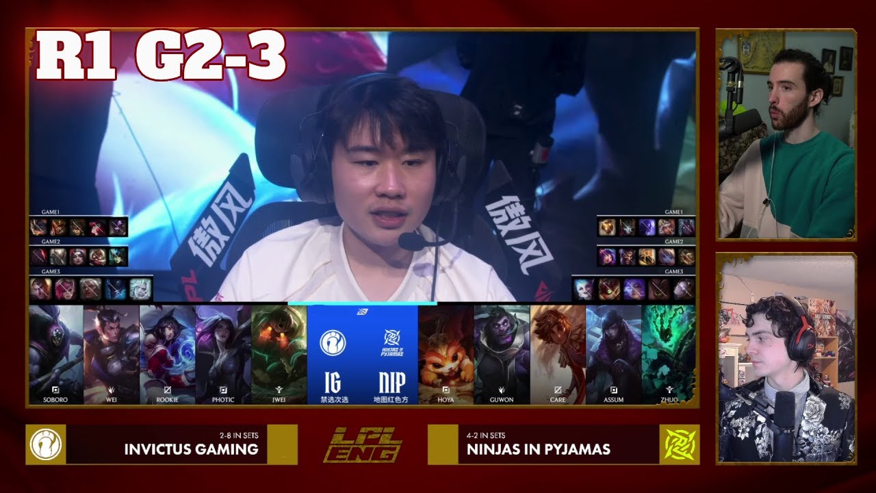 NIP vs IG - Game 3 | Play-In Round 1 S16 LPL Winter  2026 | Ninjas in Pyjamas vs Invictus Gaming G3