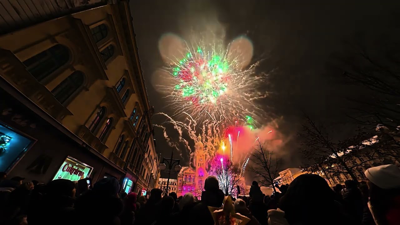 Prostějov fireworks
