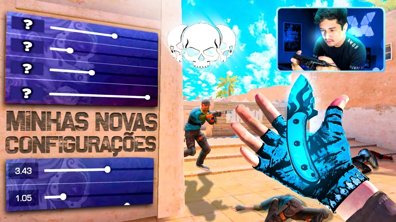 FIZ 21KILLS COM MINHAS NOVAS CONFIGURAÇÕES | ROG PHONE 6 165 FPS - STANDOFF 2