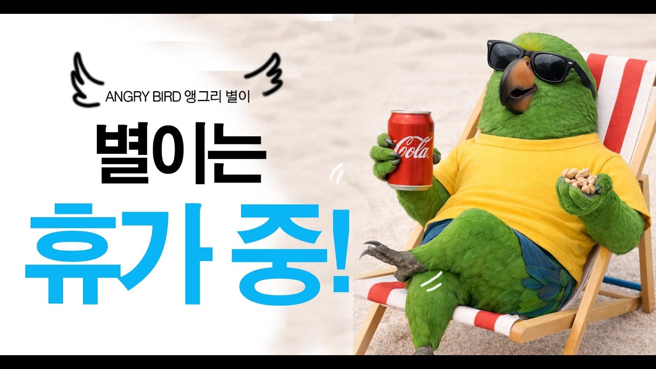 별이는 휴식중! / 앵무새가 개콘보다 더 웃기다!!  / 사람과 대화 가능앵무새 / ANGRY BIRD