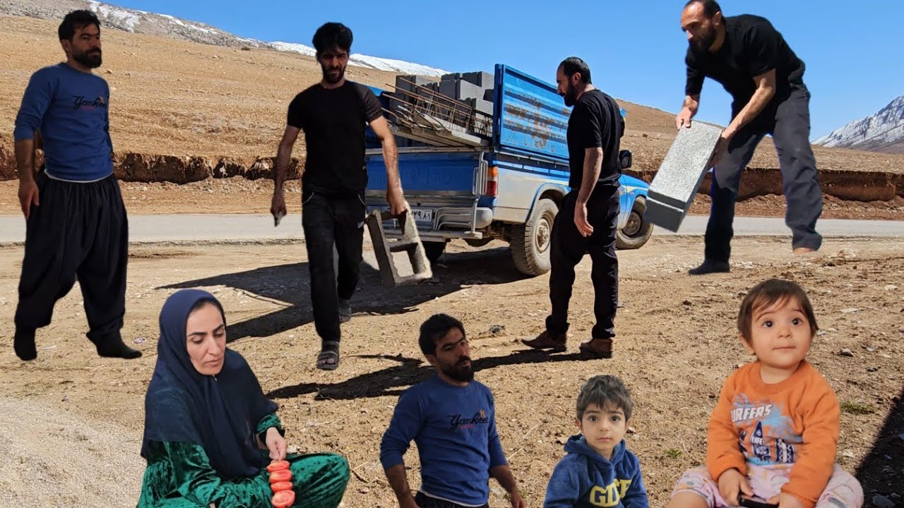  A Family Day with Moslem: Helping Build a Home❤️