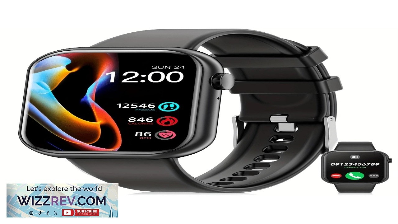 2026 New Upgraded Apple Style Smart Watch (Answer Make Calls) 1.85 Inch Display