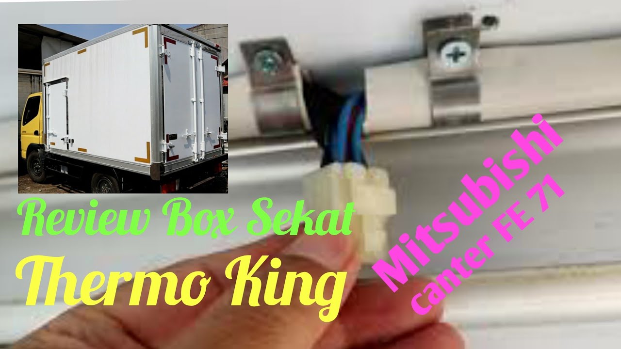review box pendingin thermo king mobil mitsubishi  canter FE 71 110 PS
