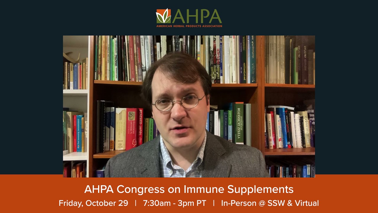 AHPA Immune Supplements Congress: Label & Marketing Claims Preview