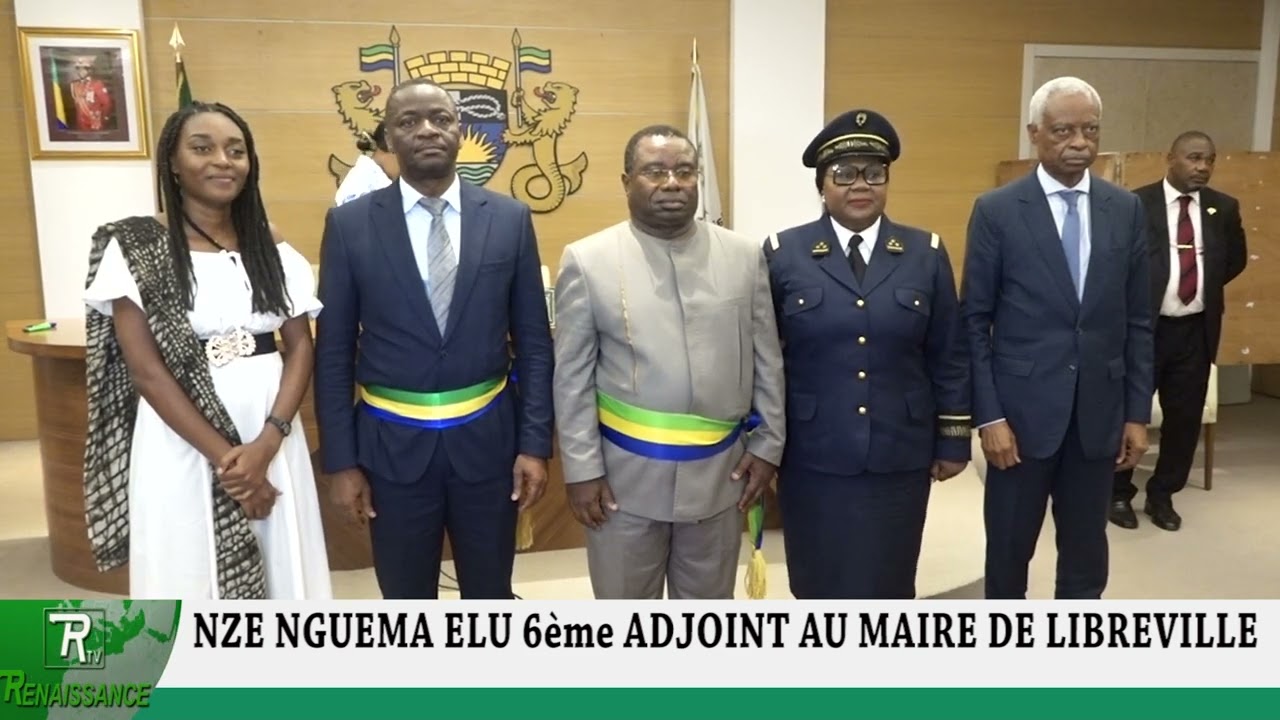 NZE NGUEMA ELU 6ème Adjoint au Maire de libreville