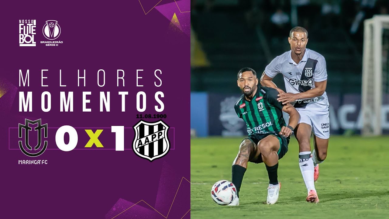 A PONTE VAI DORMIR NA LIDERANÇA - Maringá 0 x 1 Ponte Preta - Melhores Momentos Série C