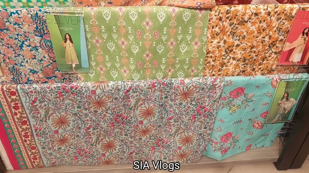 Alkaram studio sale flat 40%off    & New lawn collection/Alkaram Stodio new lawn arrival/sia vlogs