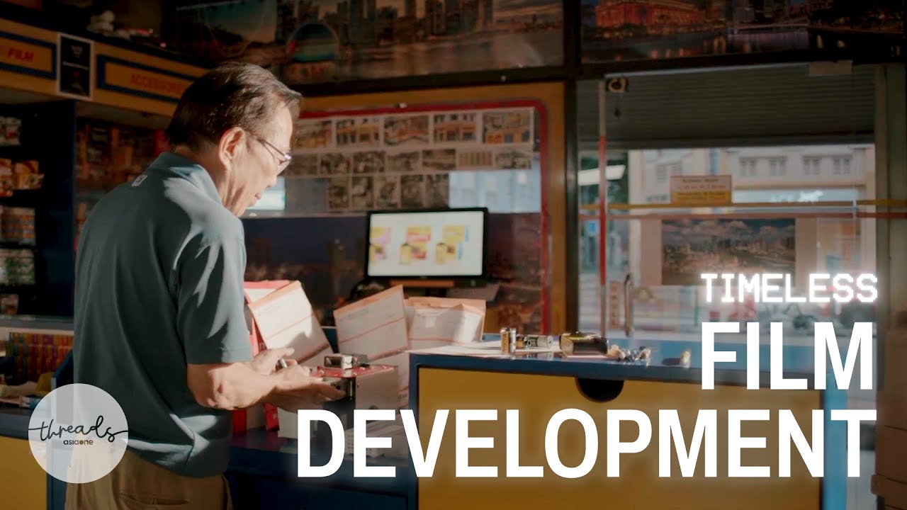 He runs one of the last remaining film photo shops in Singapore — for over 40 years | Timeless