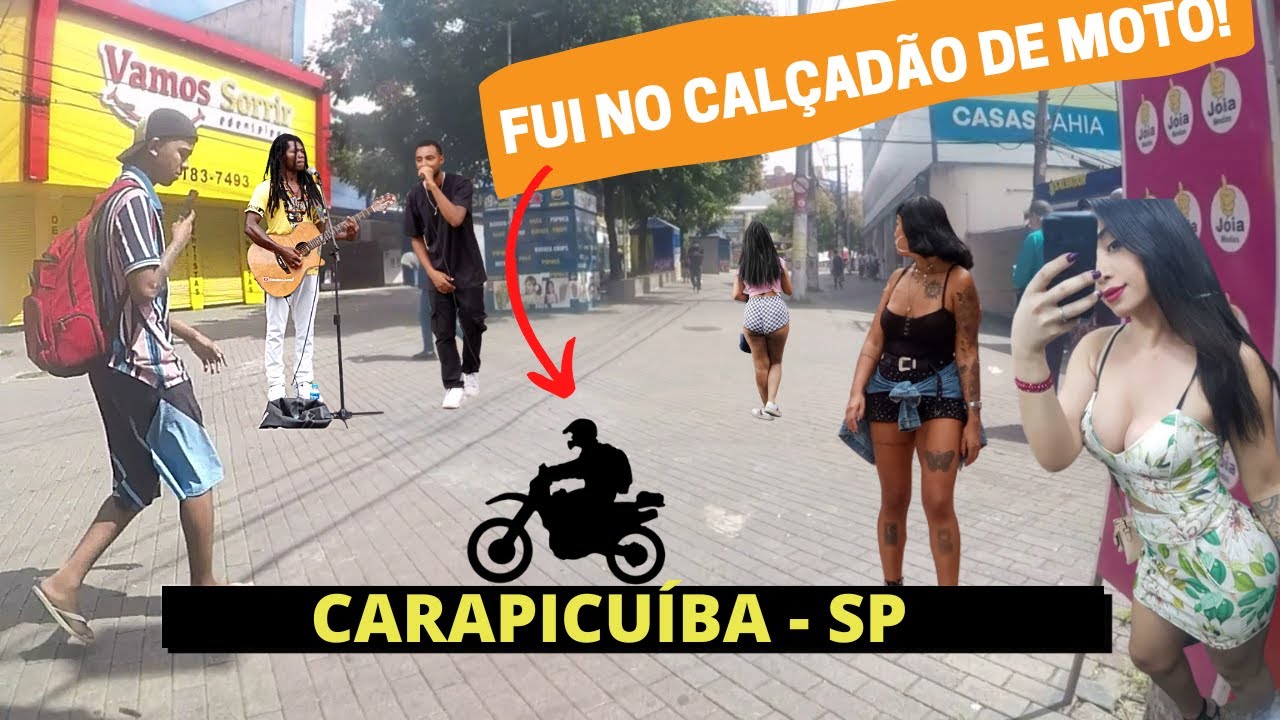 CALÇADÃO DE CARAPICUÍBA E OS PRINCIPAIS DADOS DO MUNICÍPIO