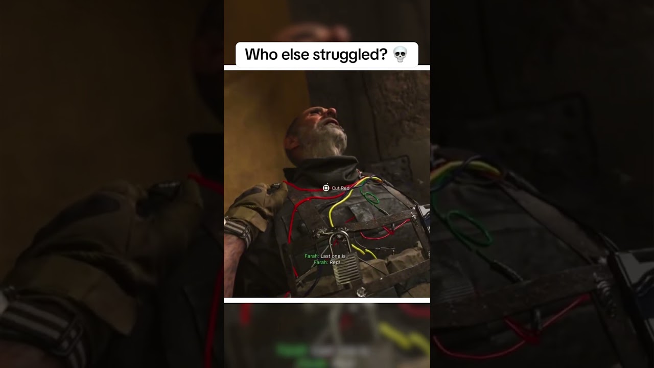 Who Else Struggled With This In Call of Duty Modern Warfare? 💀