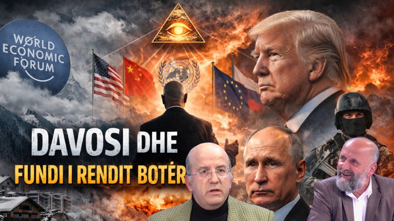 Okult/Gjeopolitikë (i ftuar: Kastriot Cipi): Davosi dhe Fundi i Rendit Botëror #qnth #cako