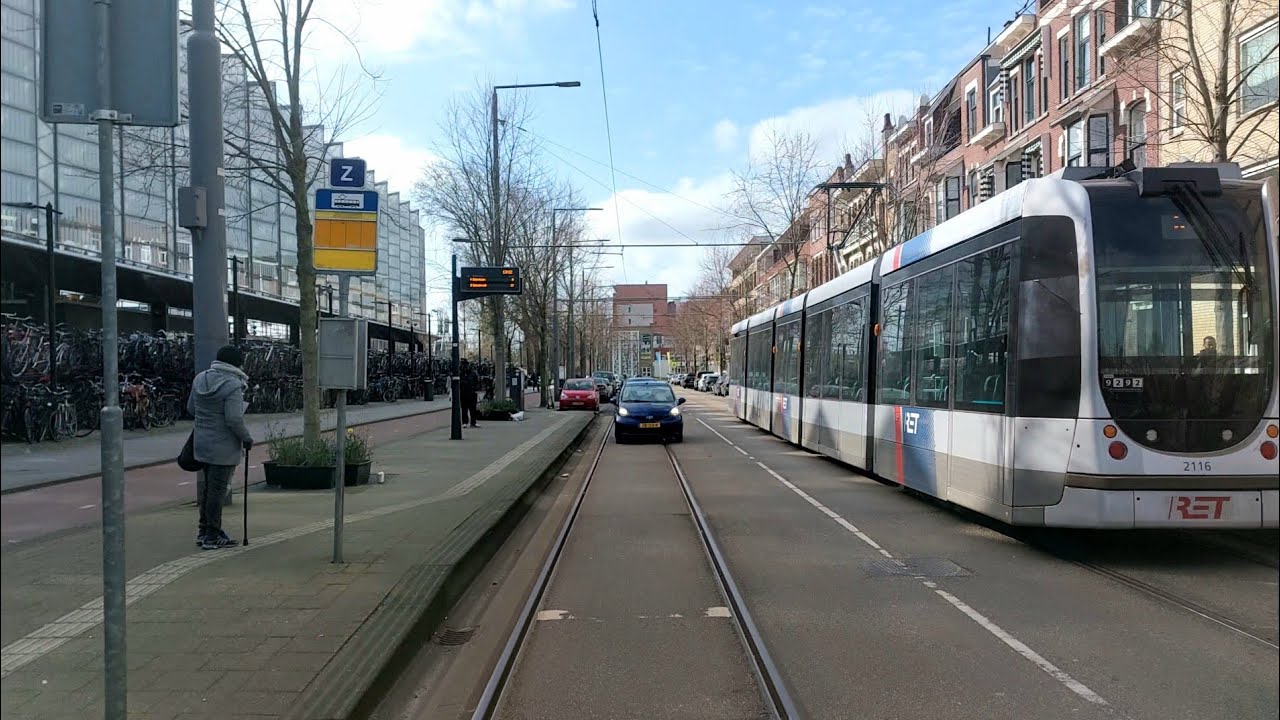 #RET Omleiding Tram 4 en 8 via Proveniersplein, 11 3 2025