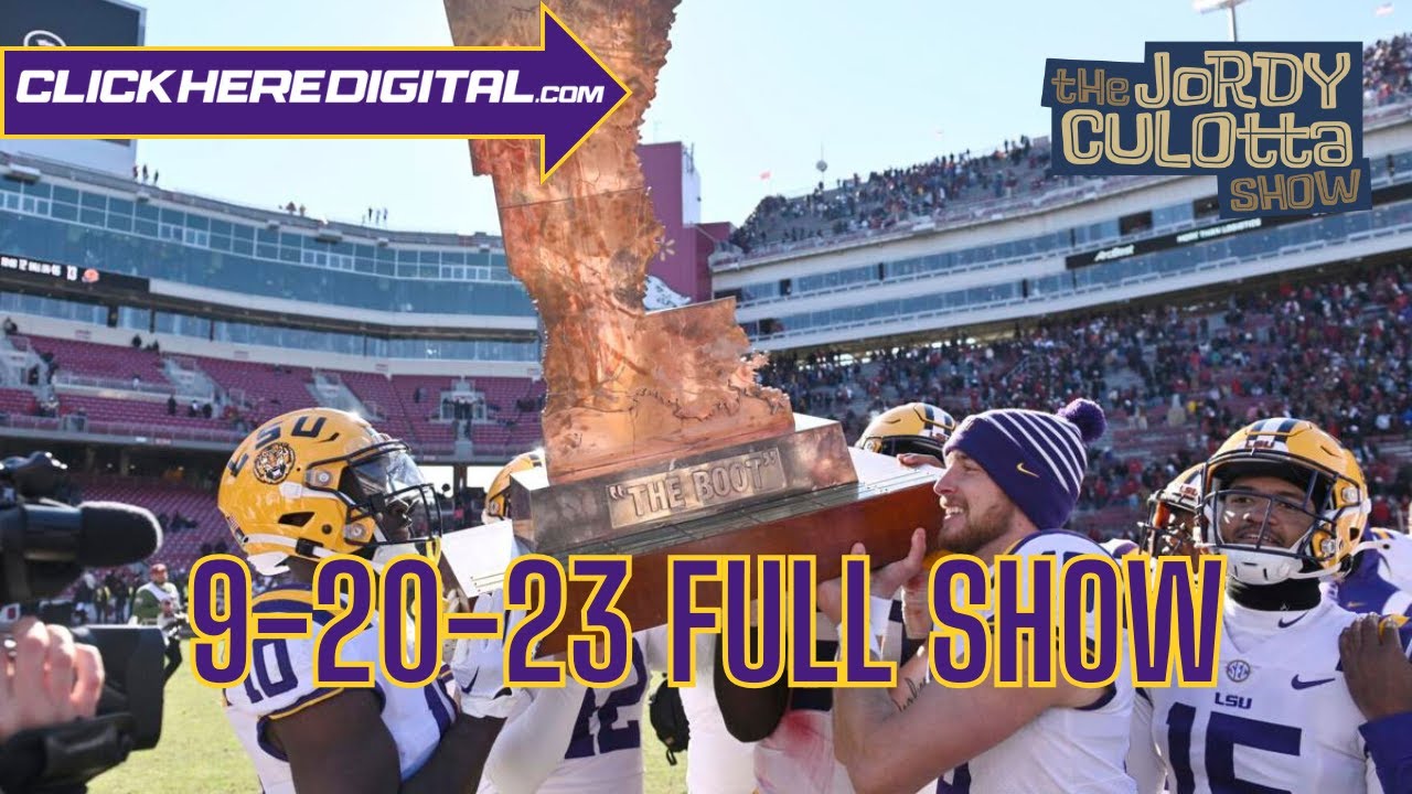 The Jordy Culotta Show | LSU Football W WAFB's Jacques Doucet | LSU S Greg Brooks Medical Update