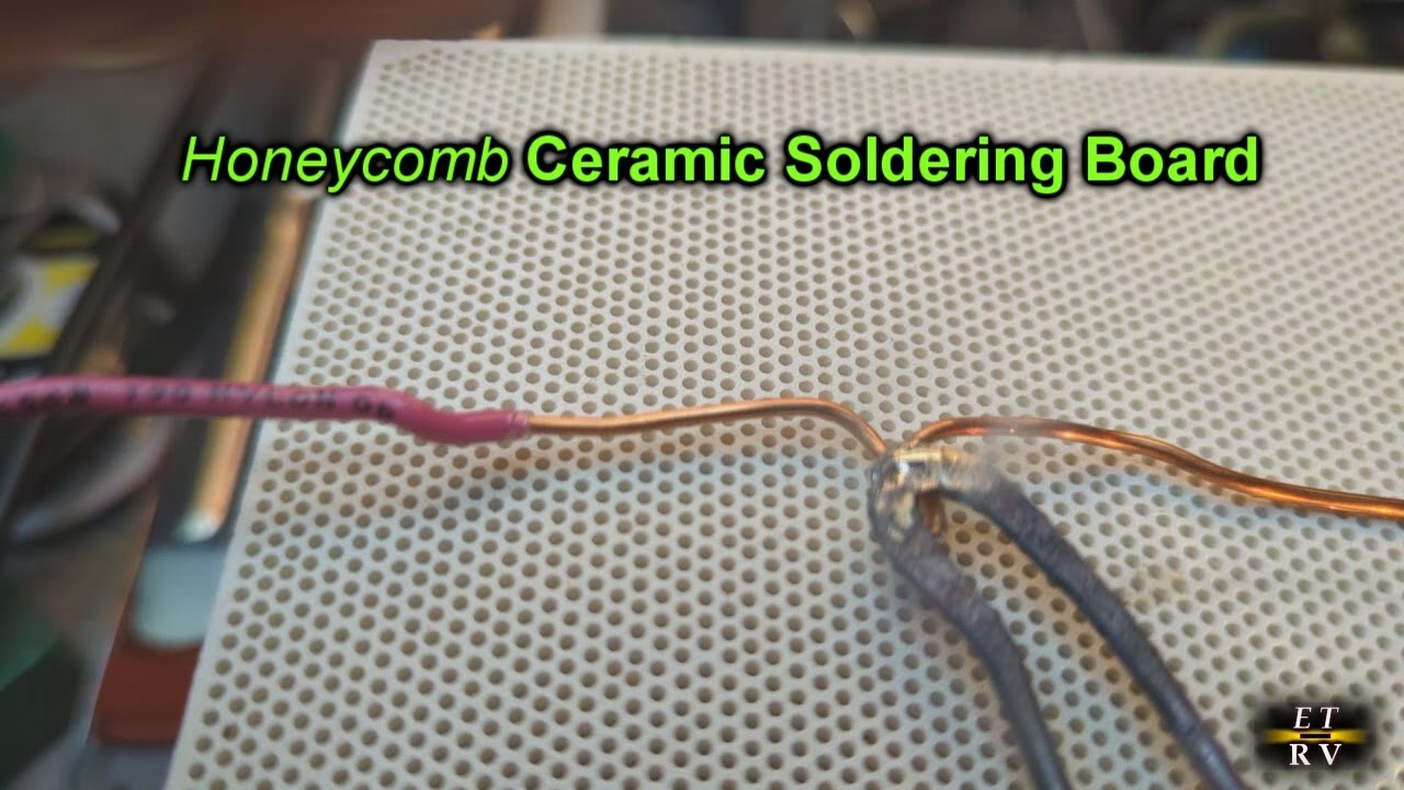 REVIEW Honeycomb Ceramic Soldering Board Jewelry Making Tools, Soldering Block for Soldering Parts