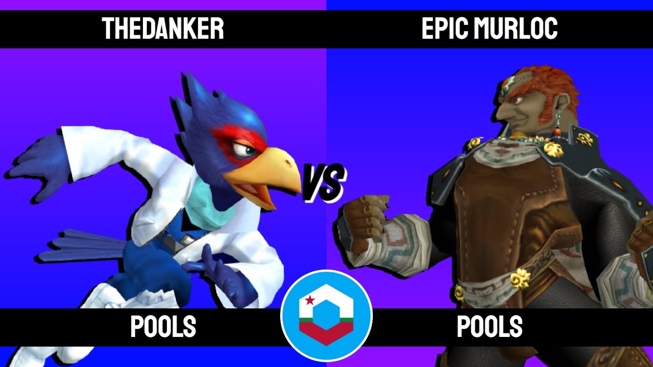 SoCal Melee Arcadian 2022 - thedanker (Falco) vs. Epic Murloc (Ganondorf) - SSBM - Pools