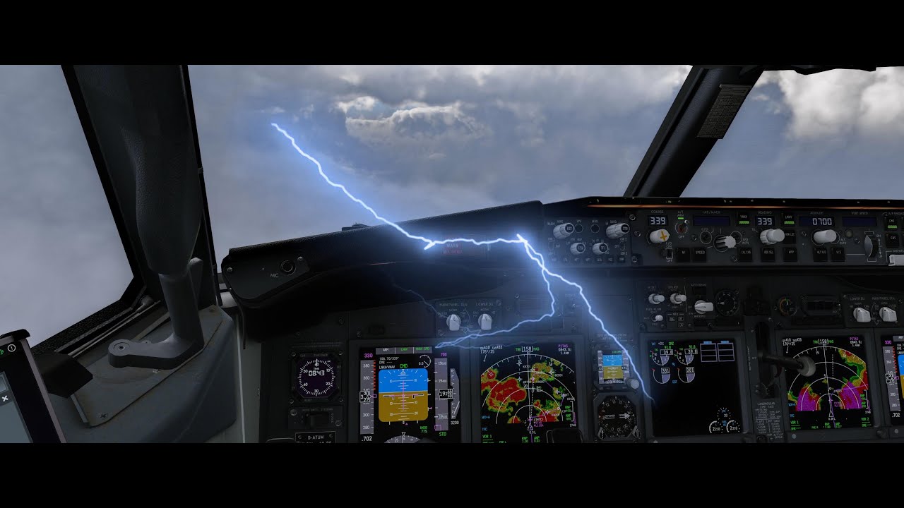 Atterrissage très compliqué à Corfou avec le LevelUp 737NG V2