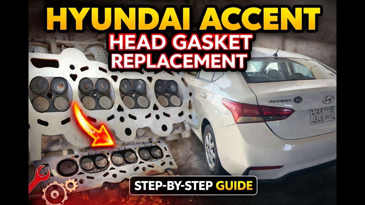 Hyundai Accent Head Gasket Replacement,,