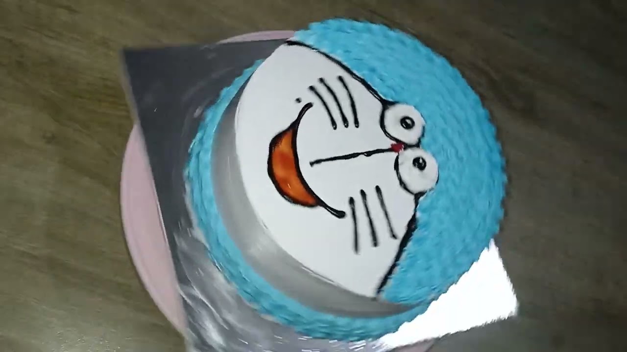 Doraemon cake 1kg # @Ashu's all creation#