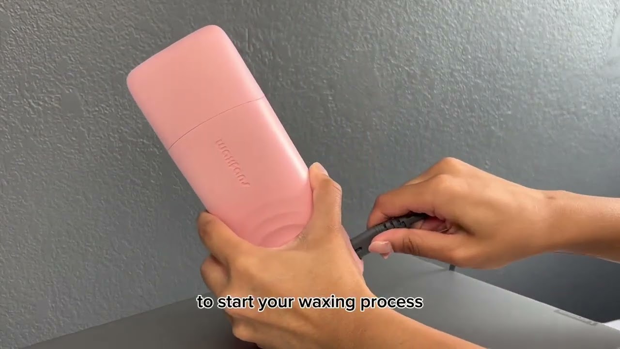 waxfans roll on wax kit upgraded version, melts wax in 15 minutes and keeps it at a constant