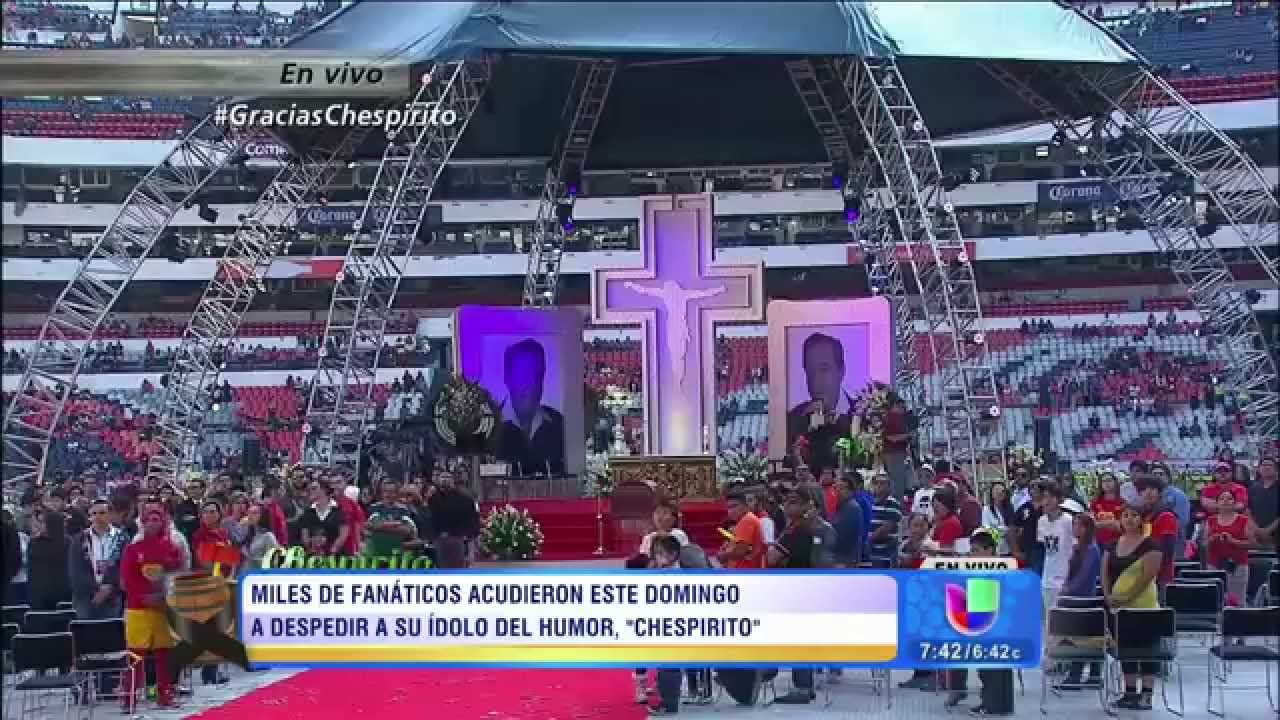 El Estadio Azteca recibió a miles de fans de Chespirito