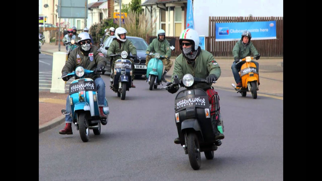 Clacton-on-sea 50th Annerversary Scooter Run
