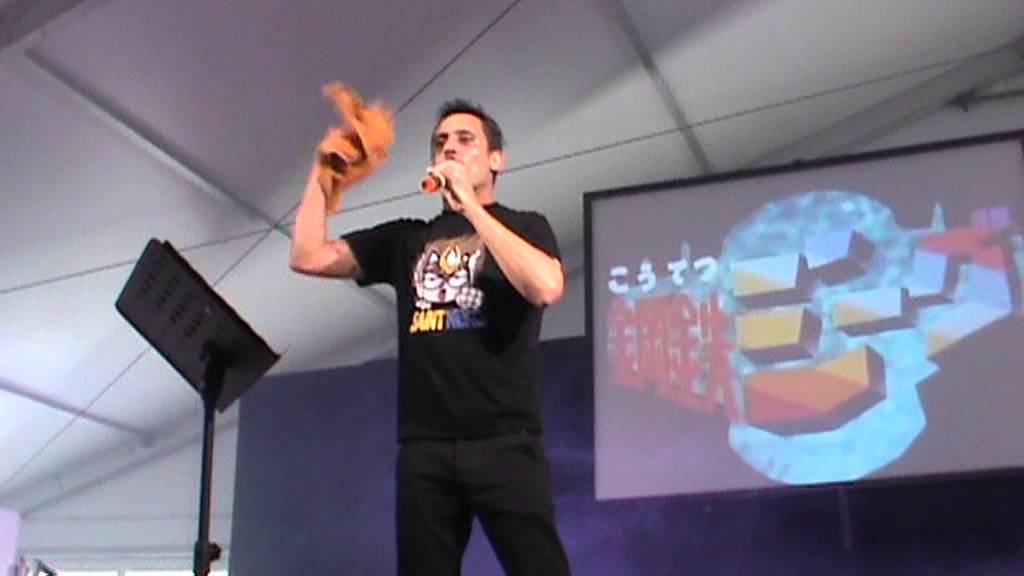 Mantova Comics 2013 Giorgio Vanni Jeeg Robot LIVE