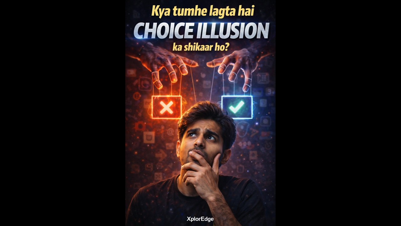 “Tumhari Choice Sach Me Tumhari Hai? 😳 | Choice Illusion Explained”