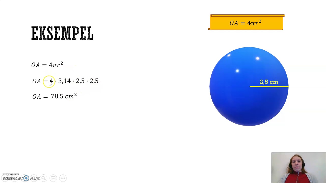 Overflateareal: Kule