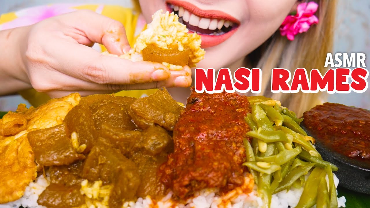 ASMR NASI RAMES WARTEG KARO KIKIL, TONGKOL BALADO PUEDES, WES RA ISO MANDHEG! | ASMR Indonesia